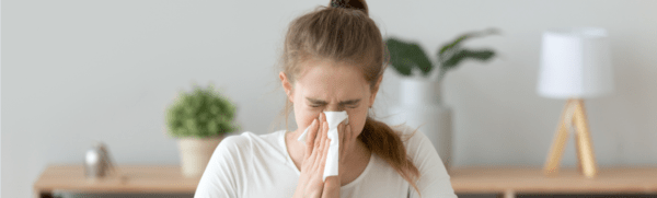 Inhalation pour soigner un rhume à la maison