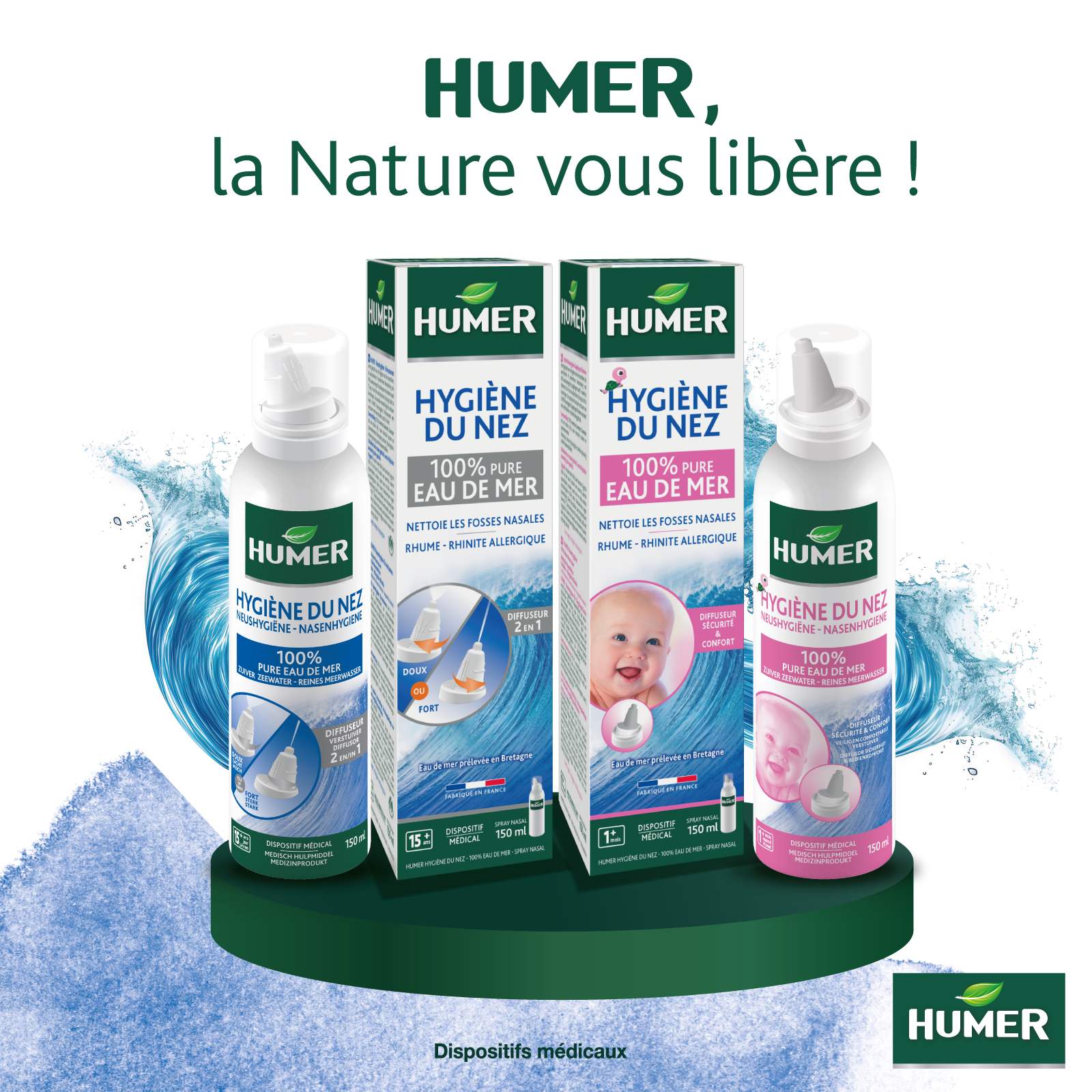 Humer la nature vous libère ! Hygiène du nez