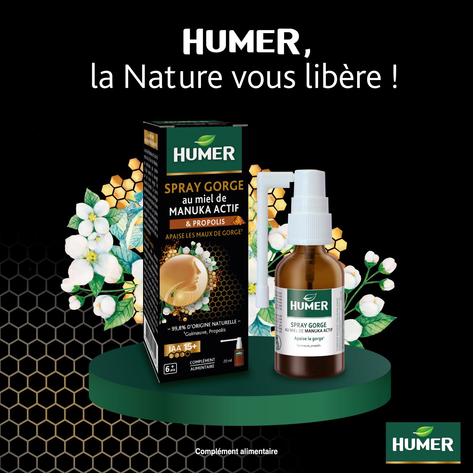 Humer Spray Manuka & Propolis